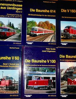 Baureihenbücher EK Verlag und anders abzugeben - Bayreuth