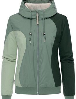 Ragwear Bomberjacke Oggie Block Warm YOUMODO Wasserdichte Outdoorjacke mit Kapuze