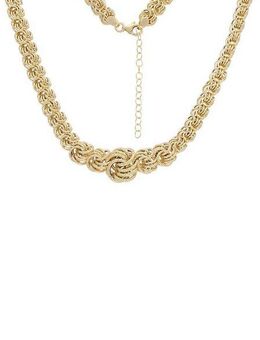 Firetti Goldkette Schmuck Geschenk Gold 585, Rosenkette, ca. 14,5 breit