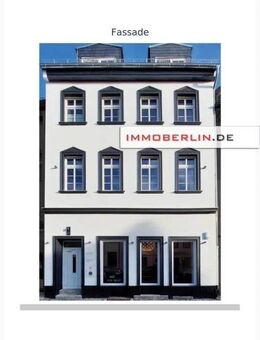 IMMOBERLIN.DE - 15,8 fach! Stilvoll saniertes Wohn- & Geschäftshaus in Spandauer Altstadt - Berlin