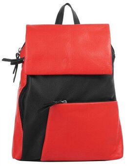 Cluty Cityrucksack, echt Leder, Made in Italy