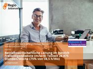 Betriebswirtschaftliche Leitung im Bereich Freiwilligendienste (m/w/d) Teilzeit 28,875 Stunden/Woche (75% von 38,5 h/Wo) - Hannover