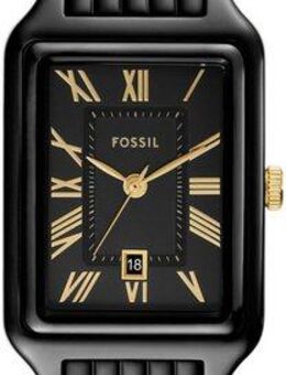 Fossil Quarzuhr RAQUEL ES5385, Armbanduhr, Damenuhr, Edelstahlarmband, analog, Tag