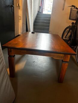 Massiver Couchtisch – Holz, gebraucht, Abholung in Berlin - Berlin Treptow-Köpenick