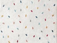 my home Kinderteppich Odan, Hochflor-Teppich, rechteckig, Höhe: 20 mm, bunte Punkte Teppiche, weich, Wohnzimmer, Kinderzimmer