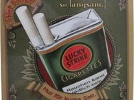 Lucky Strike - Blechkarte mit Umschlag - Liebe Grüße aus 1916 - 14,5 x 10,5 cm - Doberschütz