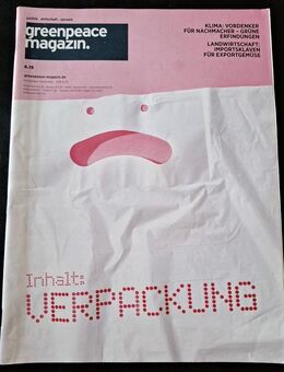 greenpeace Magazin 6.15 November/Dezember 2015 Verpackung - Essen