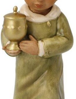 Goebel Krippenfigur Weihnachtsdeko, Steingut, Figur Kaspar