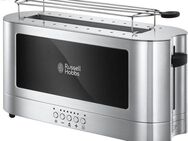 RUSSELL HOBBS Toaster Elegance 23380-56, 1 langer Schlitz, 1420 W, Glasdesign und Edelstahl