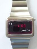 Omega Armbanduhr LED Uhrzeit, Tag, Datum in 78464