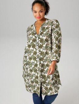 Aniston PLUS Longbluse mit farbharmonischen Blumen bedruckt
