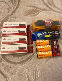 Gizeh Stopfgerät Gizeh Silver Tip Boy OCB Machine - Günzburg