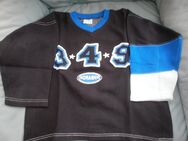 Sweatshirt 3*4*9 (Gr.104 / 116) Schwarz, Blau, Weiß - Weichs