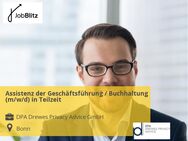 Assistenz der Geschäftsführung / Buchhaltung (m/w/d) in Teilzeit - Bonn