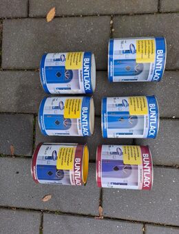 ‼️Schnäppchen‼️NEU Buntlack 750ml Metall/Holz rot,weiß,gelb,grau NEU - Schwerte (Hansestadt an der Ruhr)