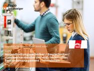 Instandhaltungstechniker / Bautechniker/ Handwerkermeister (m/w/d) Technisches Bestandsmanagement / Immobilien - Lübeck