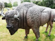 Dekofigur Bison XXL Tierdeko Gartendekofigur - Hergisdorf