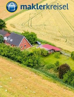 Ruhe pur an der Nordseeküste: Flexible Immobilie mit zwei Wohneinheiten - Wittmund