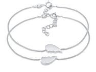 Elli Armband Set Herz geteilt Friends Love 2er Set 925 Silber
