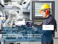 Operations Manager – Customer Service & Vertrieb, Medizinische Produkte (m/w/d) - Berlin