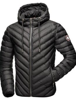 Navahoo Steppjacke Fey-Tun stylische Übergangsjacke mit Kapuze