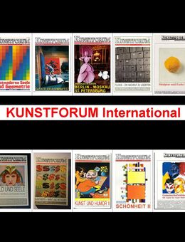 KUNSTFORUM INTERNATIONAL (64 Bde) - Köln