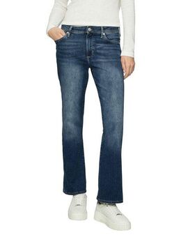 s.Oliver Bootcut-Jeans BEVERLY in Stretch-Qualität, mit Nieten an den Taschen