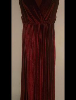 Elegantes, rotes Abendkleid aus Satin – Gr. 46/48 - Hanau (Brüder-Grimm-Stadt) Innenstadt