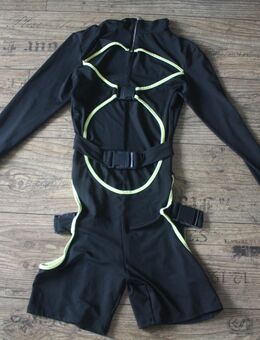 Sexy Suit Jumpsuit Playsuit Cut Out Schnallen Kurzoverall S 36 Club Outfit Stretchig elastisch Push Overall Einteiler - Hoppegarten