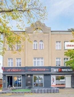 IMMOBERLIN.de - Schönes Wohn-/Geschäftshaus mit Potential & Remise und/oder Baugrundstück im Lichtenrader Zentrum - Berlin