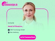 Head of Finance (m/w/d) - Neu Isenburg