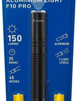 VARTA Taschenlampe Aluminium Light F10 Pro (1-St)