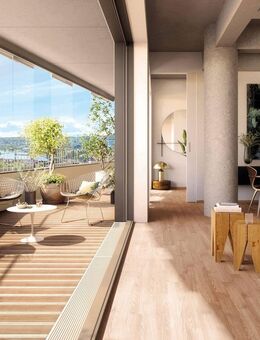 Beste Aussicht am Bodensee: 5-Zi-Maisonetteloft mit Blick auf die Alpen - WE143 - Konstanz