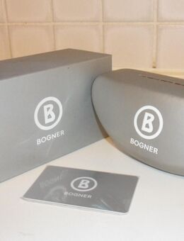 NEUES Bogner Hartschalen Brillenetui XL für Sonnenbrille 16x8x7cm grau - Sölden