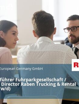 Geschäftsführer Fuhrparkgesellschaft / Managing Director Raben Trucking & Rental GmbH (m/w/d) - Eisenach