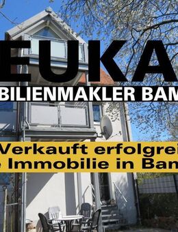 BAMBERG-SÜD: HAUS MIT 2 WOHNUNGEN + CARPORT AUF 666m2 FÜR 385.000,-EURO - Bamberg