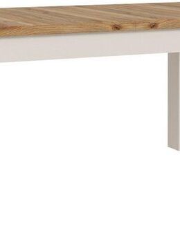 FORTE Esstisch Oak Squere, Ausziehbarer Esstisch, zweifarbig, Montage