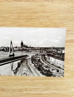 Ansichtskarte-Ak-239 -Köln am Rhein. Blick auf Severinsbrücke und Dom. - Nörvenich