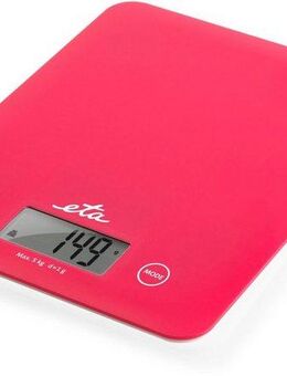 eta Küchenwaage ETA277790020 Lori pink, (1-tlg), bis 5kg, Genauigkeit 1g, LCD-Display, TARE