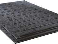 Dyckhoff Badematte Planet, Höhe 3 mm, beidseitig nutzbar, fußbodenheizungsgeeignet, Baumwolle, rechteckig, 2-tlg. Badematte, Baumwolle, 2er Set Hotelmatte