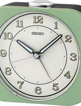 Seiko Quarzwecker QHE195M Wecker, Schlafzimmer, Geschenkidee, Piepalarm, durchlaufende Sekunde