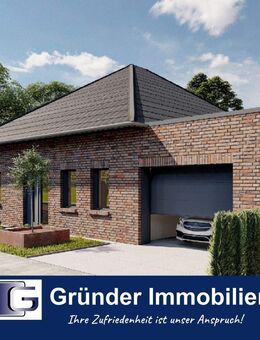 Zentraler geht es nicht! Eleganter komf. Neubauwalmdachbungalow in Bestwohnlage (Lückenbebauung)! - Haselünne