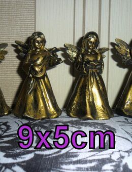 Set 4 Stück Engel Kunststoff Weihnachtsengel 9x5 cm*Neuwertig* - Neunkirchen (Nordrhein-Westfalen)