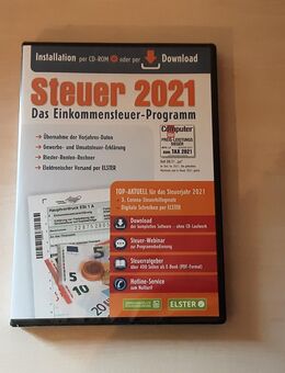 Buhl Data, Aldi Steuer Software für das Jahr 2021, Einkommensteuer-Programm, neu und OVP, BUHL TAX - Berlin Steglitz-Zehlendorf