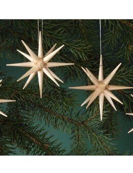 Albin Preissler Christbaumschmuck Handwerkskunst aus dem Erzgebirge (4-tlg), Weihnachtsdeko aus Holz