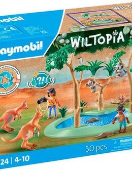 Playmobil® Australische Tierwelt (71624), Wiltopia Konstruktions-Spielset, (50 St), Made in Europe