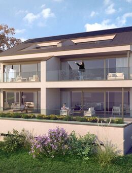 Bodensee trifft Alpenblick – Panorama-Wohnung mit zwei Balkonen - Markdorf