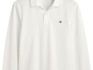 Gant Poloshirt REG SHIELD LS PIQUE RUGGER mit Logotickerei auf der Brust
