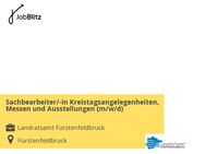 Sachbearbeiter/-in Kreistagsangelegenheiten, Messen und Ausstellungen (m/w/d) - Fürstenfeldbruck