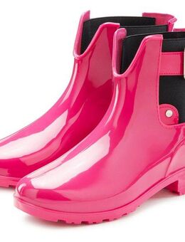 Vivance Gummistiefelette Gummistiefel im Chelsea-Look, Schlupfstiefel, Boots, Stiefel VEGAN